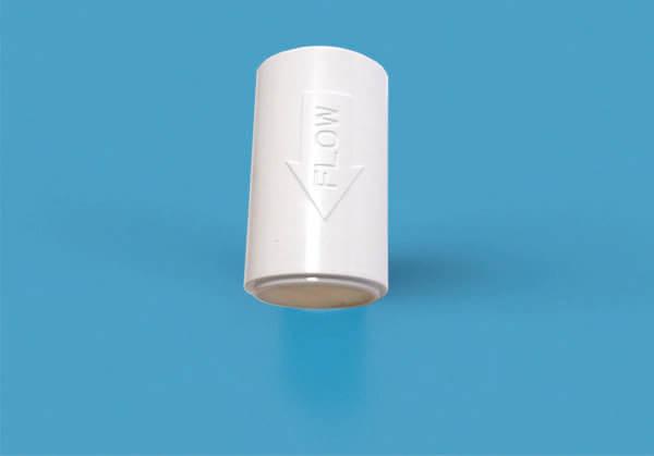 Navulcartridge voor waterfilter van Carbonit: bijzonder compact douchefilter