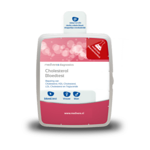 Medivere Cholesterol Bloedtest officiële verpakking