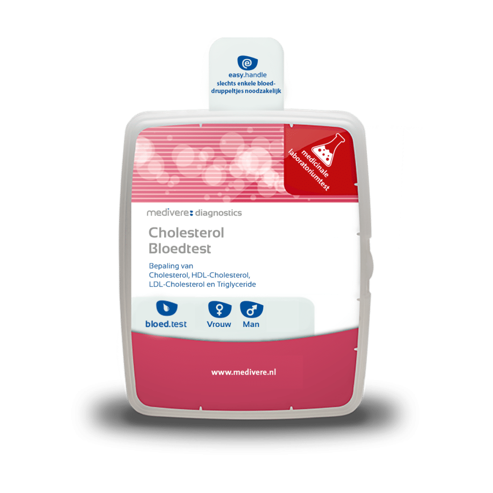 Medivere Cholesterol Bloedtest officiële verpakking