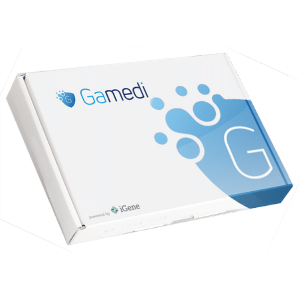 Medivere Gamedi DNA Leverpaspoort testverpakking