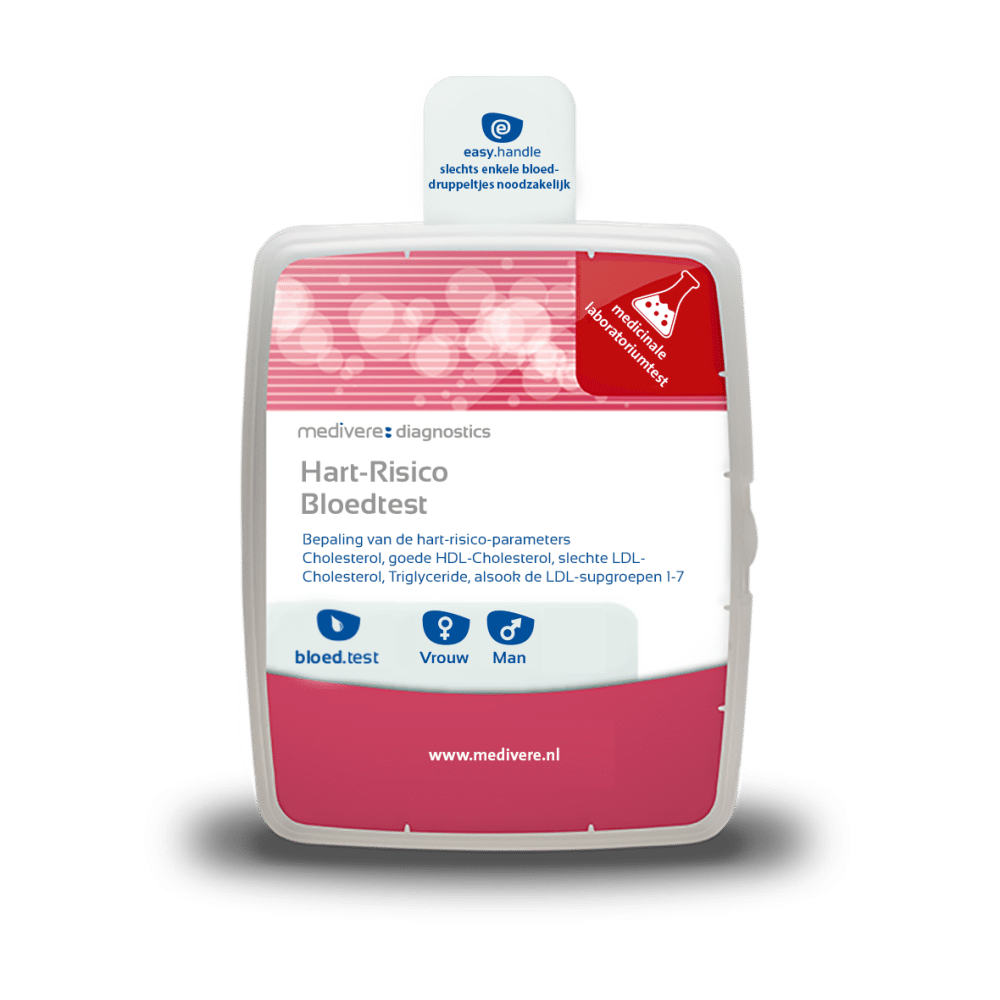 Medivere Hart-Risico Bloedtest verpakking