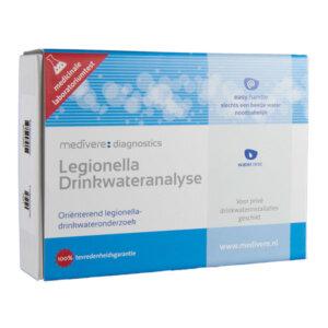 Medivere Legionella Drinkwateranalyse testverpakking