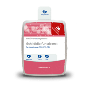 Officiële productverpakking Schildklierfunctie Zelftest