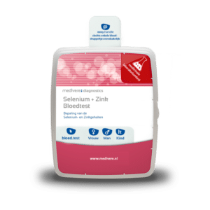 Officiële productverpakking Selenium en Zink Bloedtest