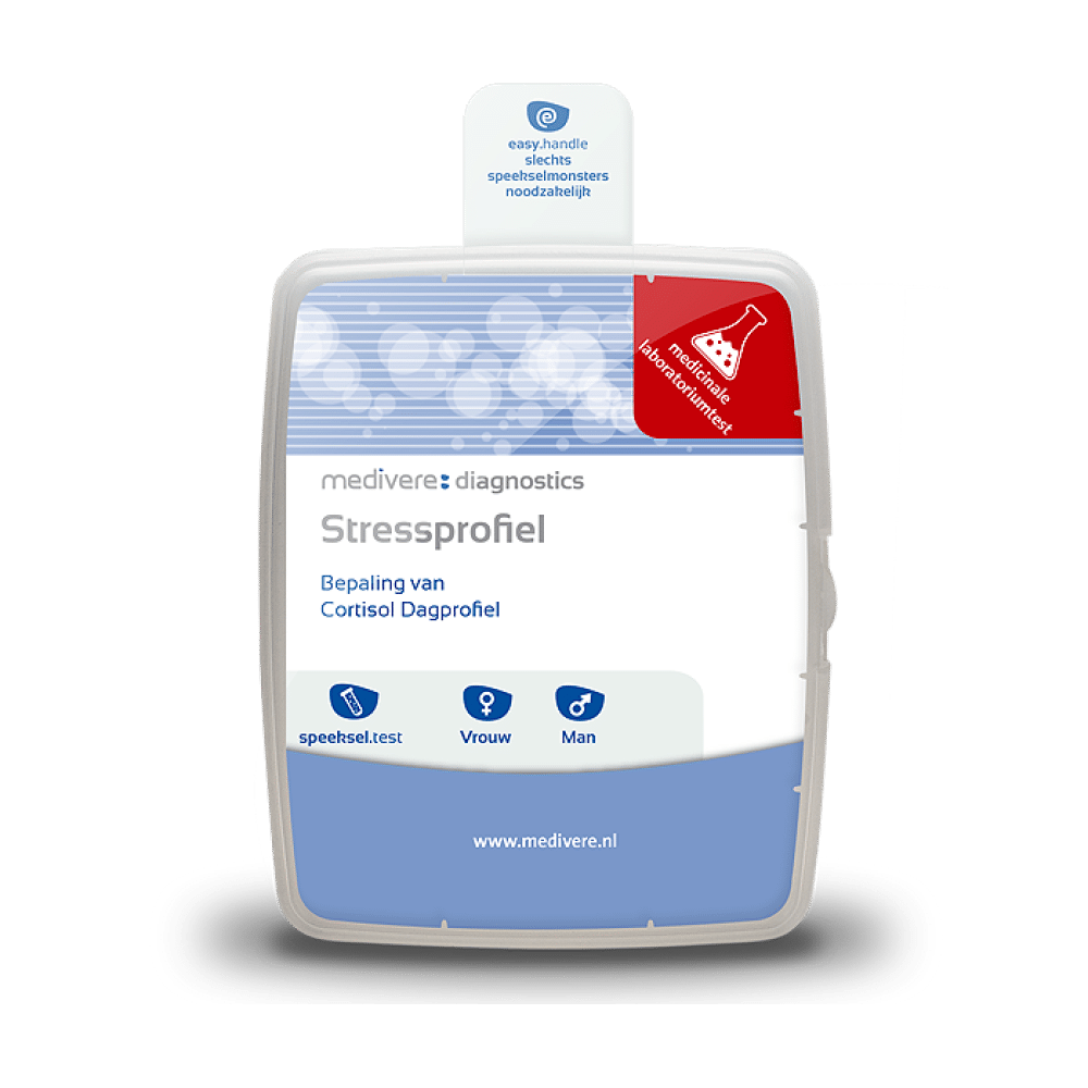 Medivere Stress Zelftest Stressprofiel verpakking