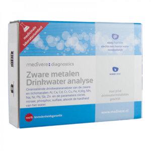 Medivere Zware Metalen Drinkwateranalyse verpakking