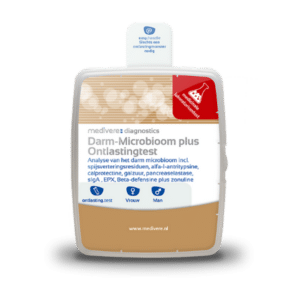 Medivere Darmmicrobioom Plus ontlastingstest – productverpakking