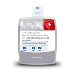 Medivere Aanhoudende Stress en Uitputting Zelftest Plus verpakking